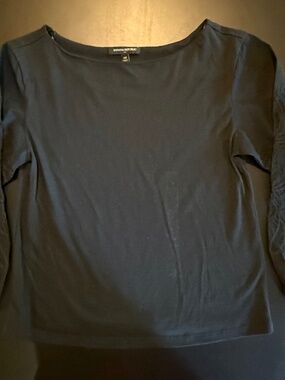 Banana Republic Long Sleeve Top XS Black
